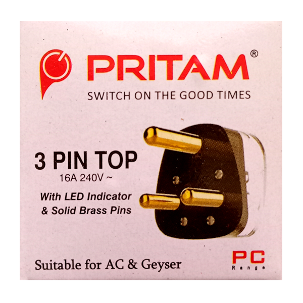 16A 3 Pin Top With Indicator Pritam PC - Image 6